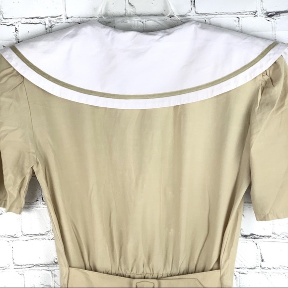 𝅺euc - Vntg QS International Shawl Collar Jump Suit - Picture 9 of 16